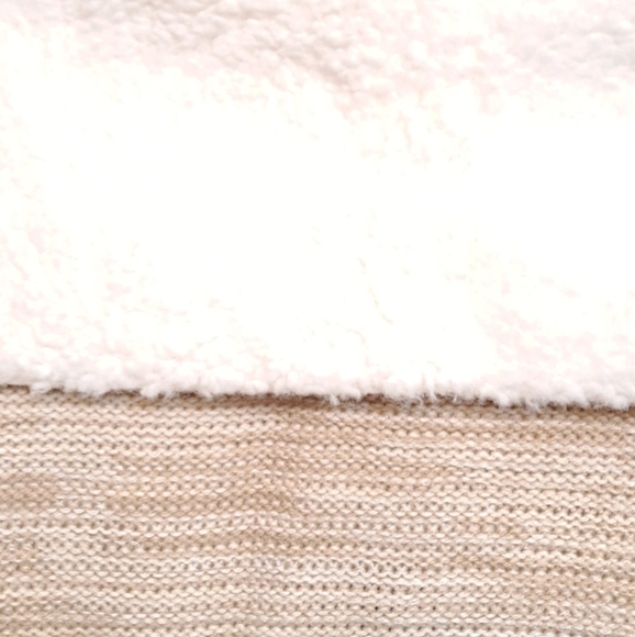 NWT Sienna Sage Faux Suede/Sherpa Sleeveless Open Vest Size 2X - Picture 3 of 10